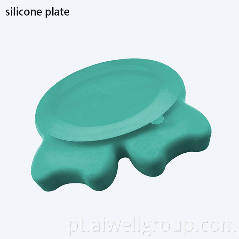 silicone baby plate